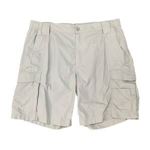 RedHead Cargo Shorts Womens 38 Dove Gray Fulton Flex Nylon Outdoor Active Hiking